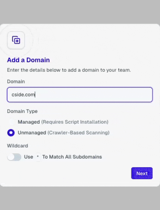 Adding subdomains