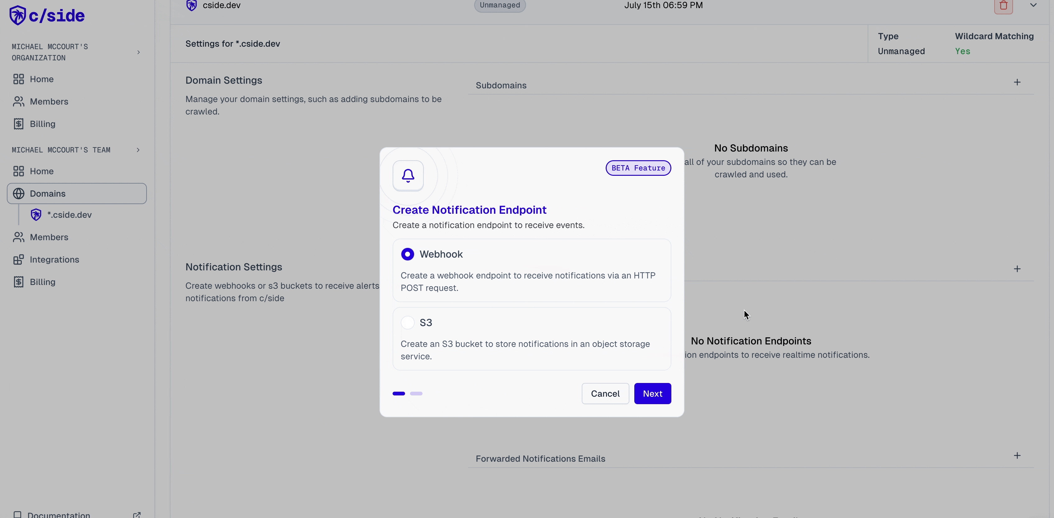 Hardware Token in cside