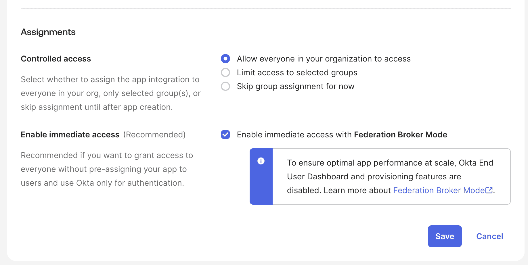 OIDC-applicatie configureren 2